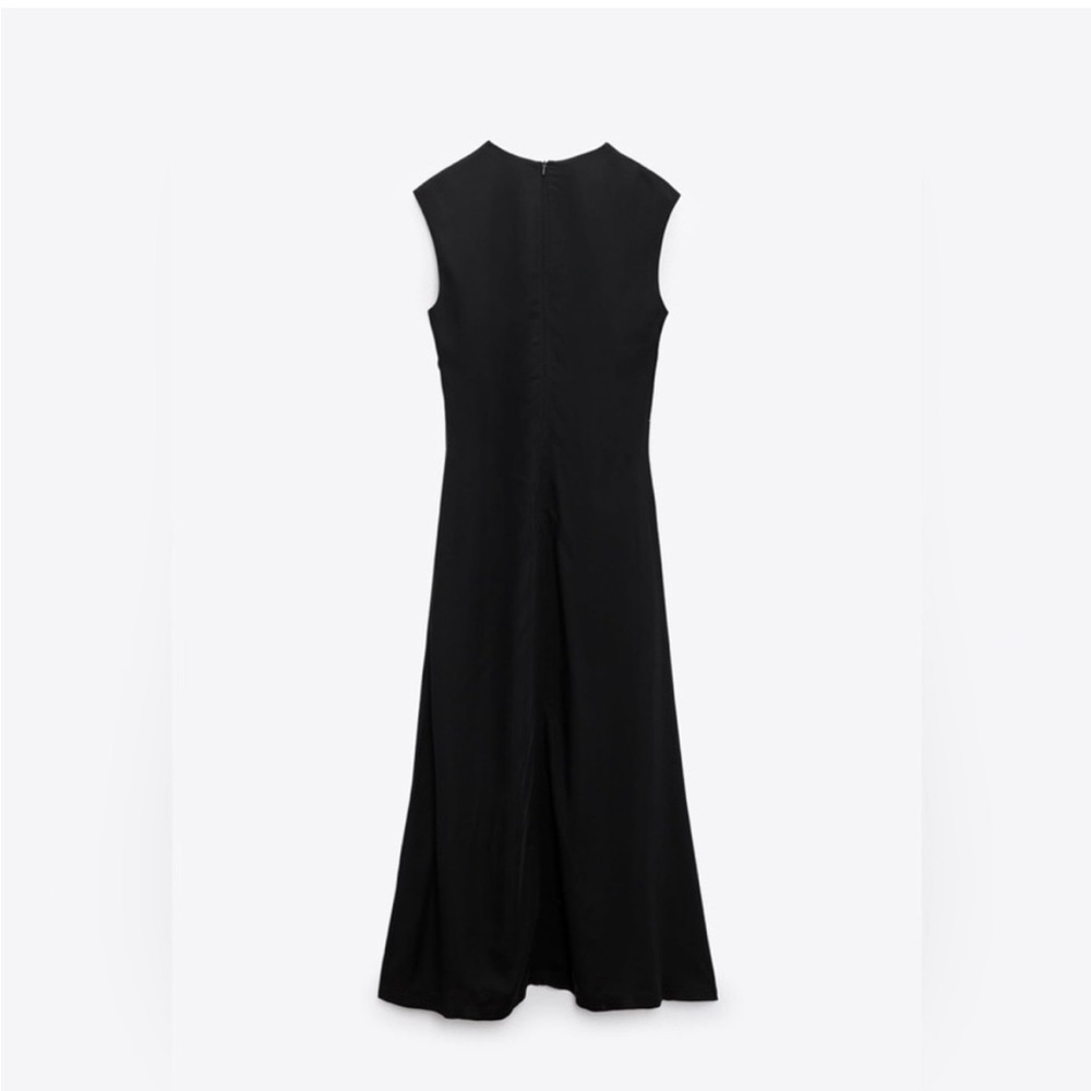 Zara black midi dress 4437/264